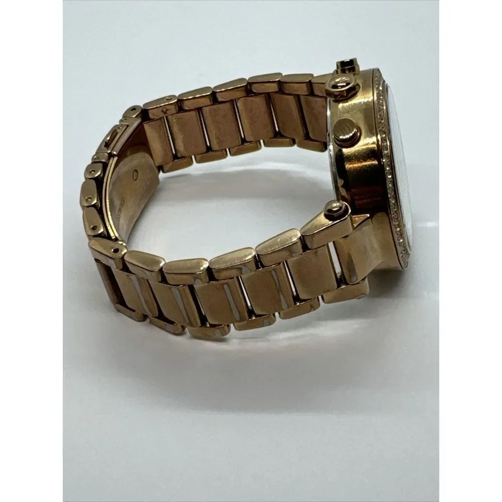 Michael Kors Parker MK5491 Women's Gold Stainless Steel Analog Dial Watch JNA449